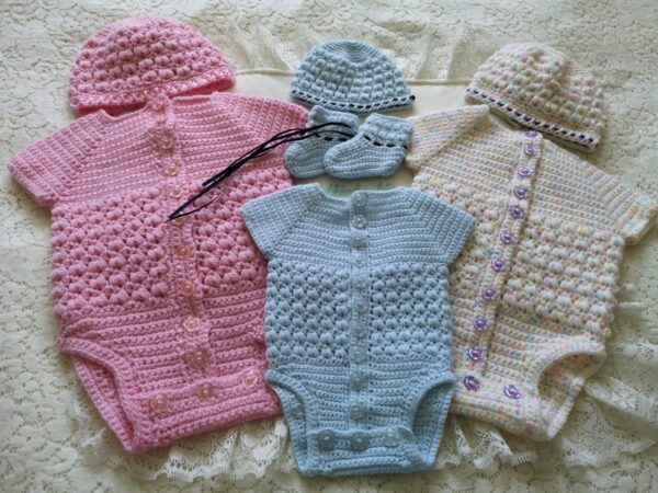 Baby Bodysuit Crochet Pattern